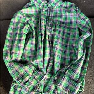 Ralph Lauren Multicolor Plaid Button-Down Shirt